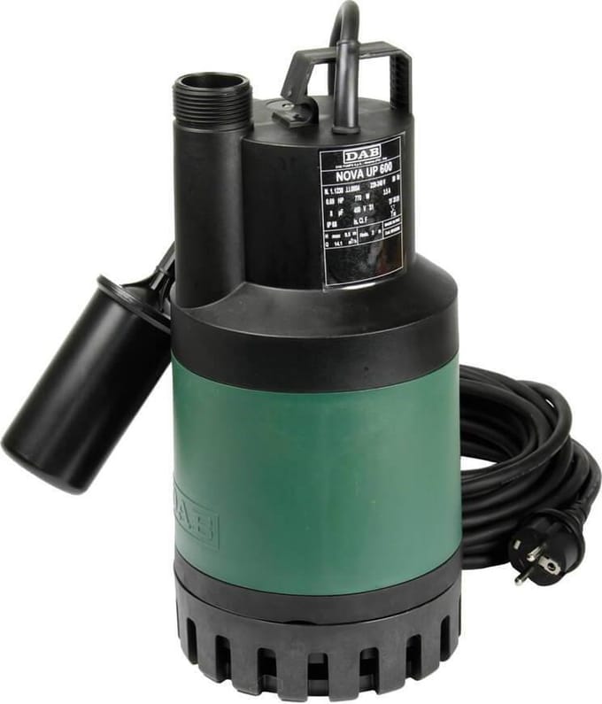 DAB proper water dompelpomp NOVA UP 180 M-A met vlotter