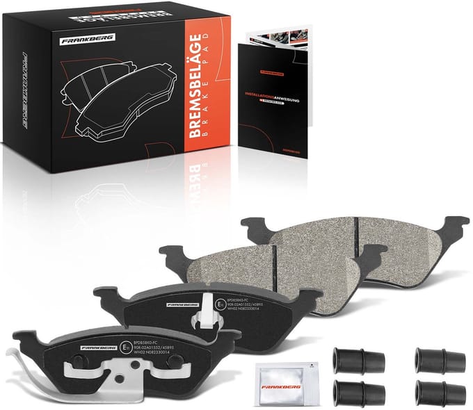 Frankberg 4x remblokken achteras voor Chrysler