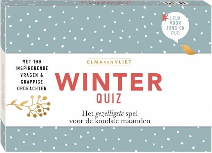 Elma van Vliet: Winter Quiz - Kaartspel