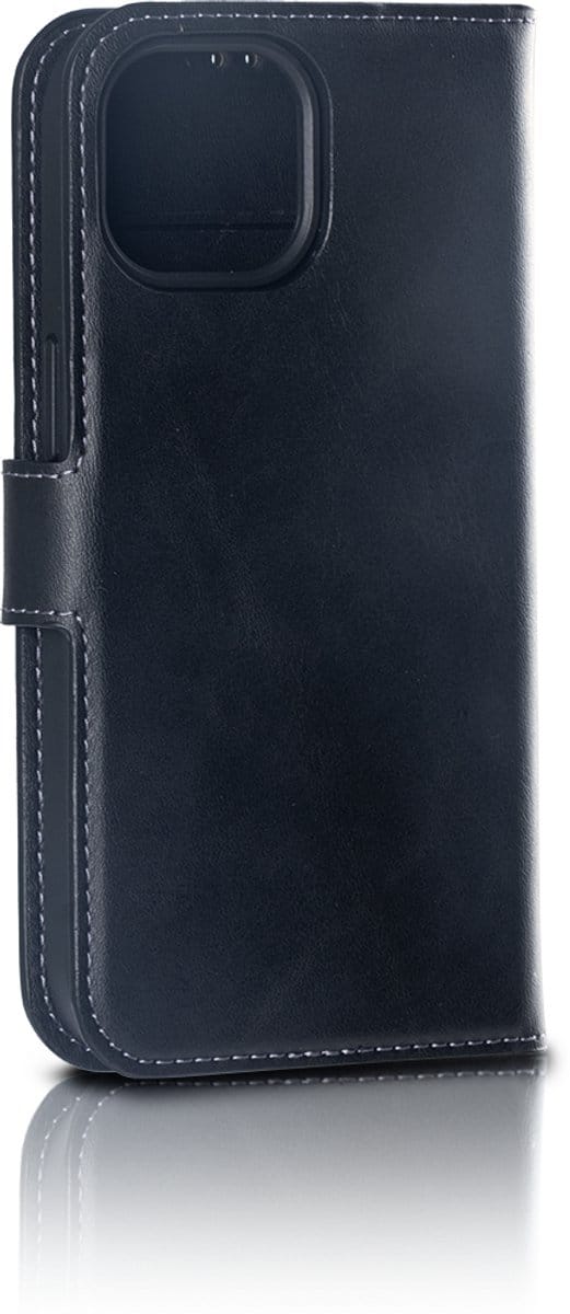 Rixus For iPhone 15 Plus Duo Magnetic Detachable Wallet Black