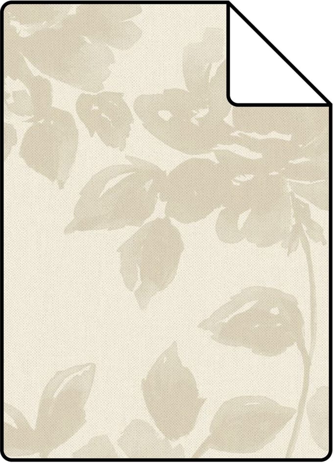 Proefstaal Origin Wallcoverings behang rozen cr�me - 26,5 x 21 cm - 347031-S