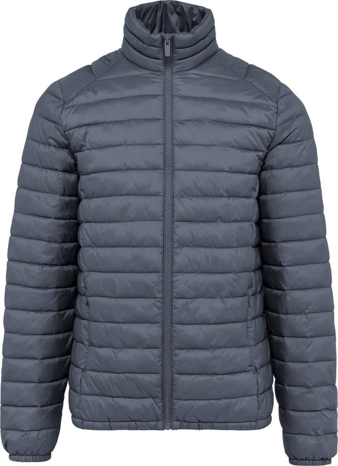 Gerecyclede Outdoorjas 'Light Padded' merk Native Spirit Mineral Grey - S