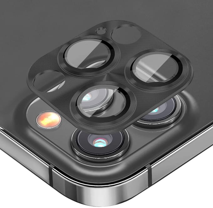 VT Goods - Diruite Camera Lens Protector - HD Ultra Dunne Gehard Glas - Beschermfolie - Krasbestendig - Voor iPhone 14 Pro/14 Pro Max