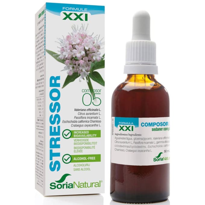 Soria Natural® Composor 05 Stressor XXI 50 Oplossing