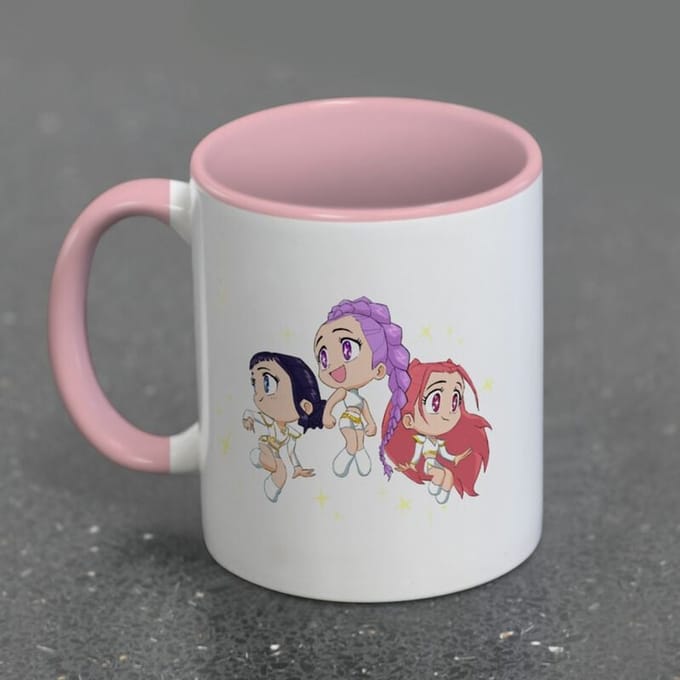 KPop Demon Hunters - Anime Kop - Hunter Chibi - voor Geen - meerkleurig