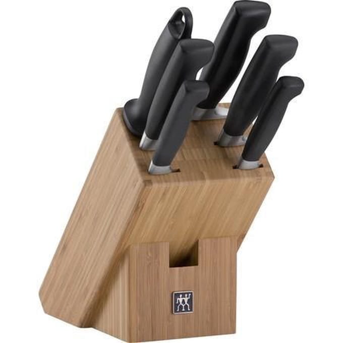 Zwilling J.A. Henckels - Zwilling Four Star messenblok 7-delig – bamboe