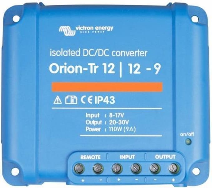 Victron Orion-Tr 12/12-9A (110W) Isolated DC-DC converter