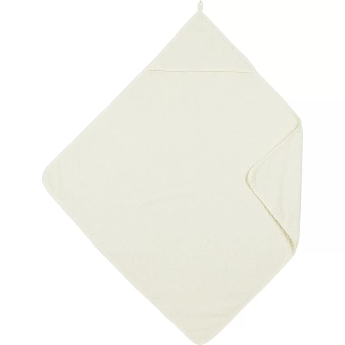 Meyco Baby Popcorn badcape - natural - 75x75cm