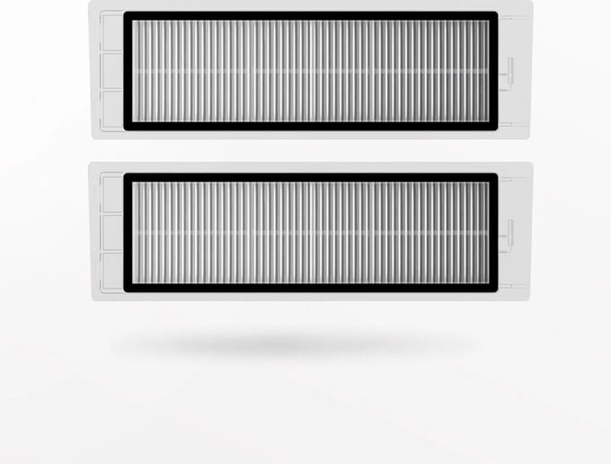 Filter (set van 2) - Compatible met Roborock S4, S5, S6, Q & E series (E2, E3, E4, E5, Q5, S4, S5, S5Max, S6, S6 Pure, S6MaxV)