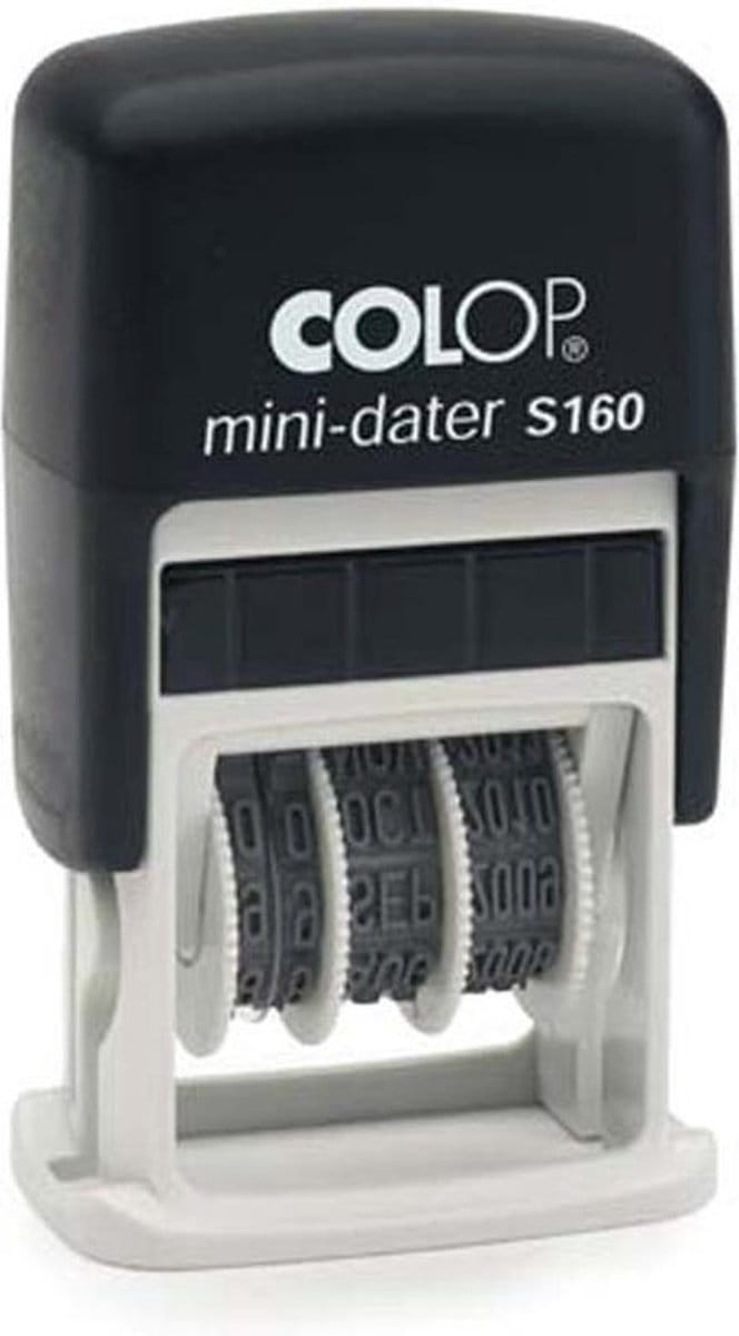 Colop Printer S160/D Rood - Stempels - Datum stempel Nederlands - Stempel afbeelding en tekst