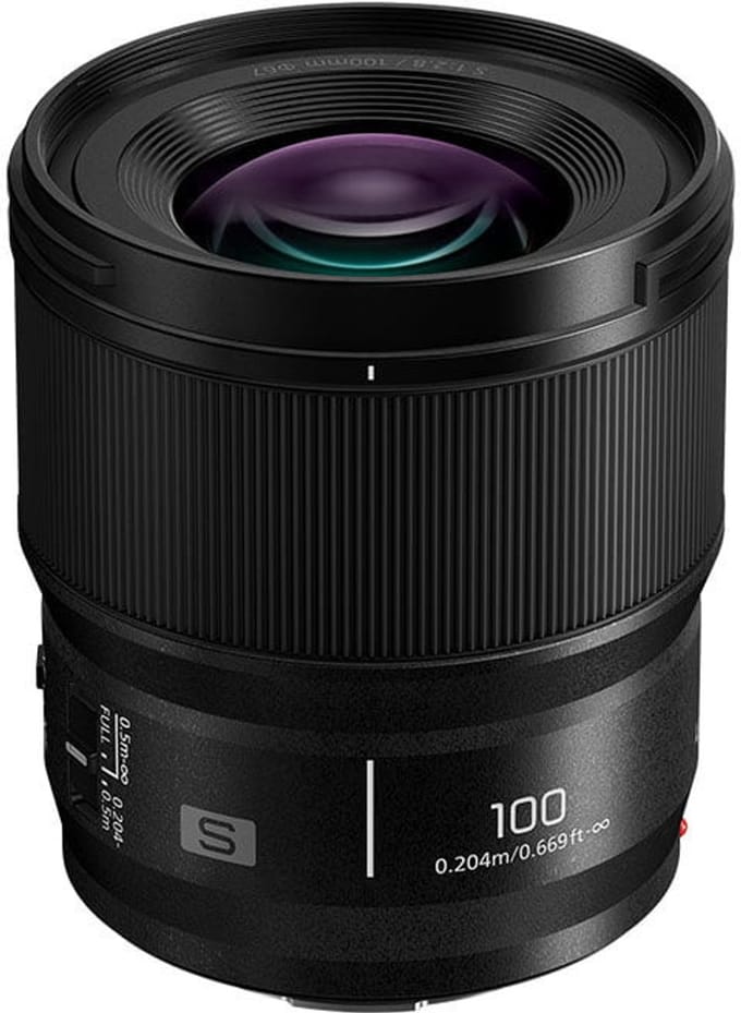 Panasonic Lumix S MILC Macrolens Zwart