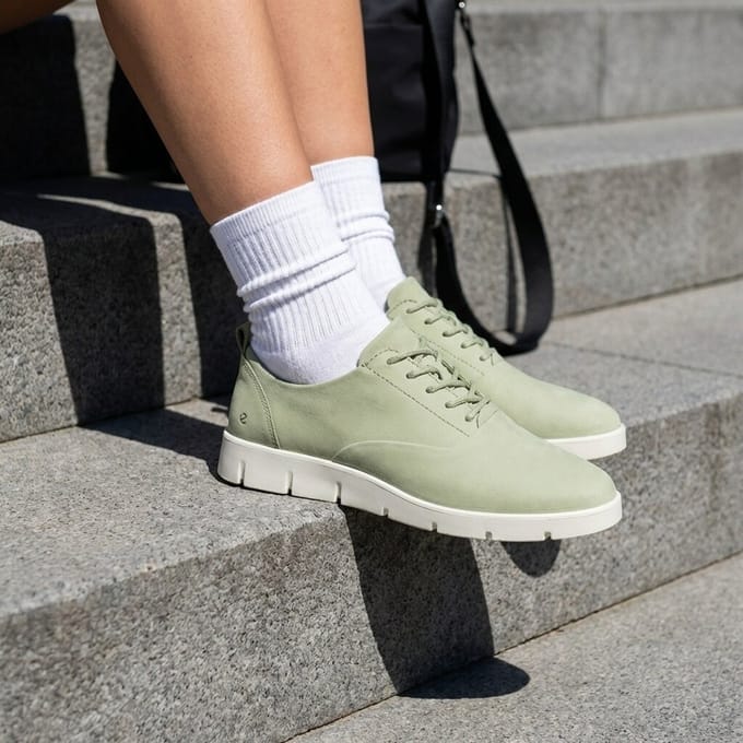Ecco Ecco Bella Sneaker groen Nubuck