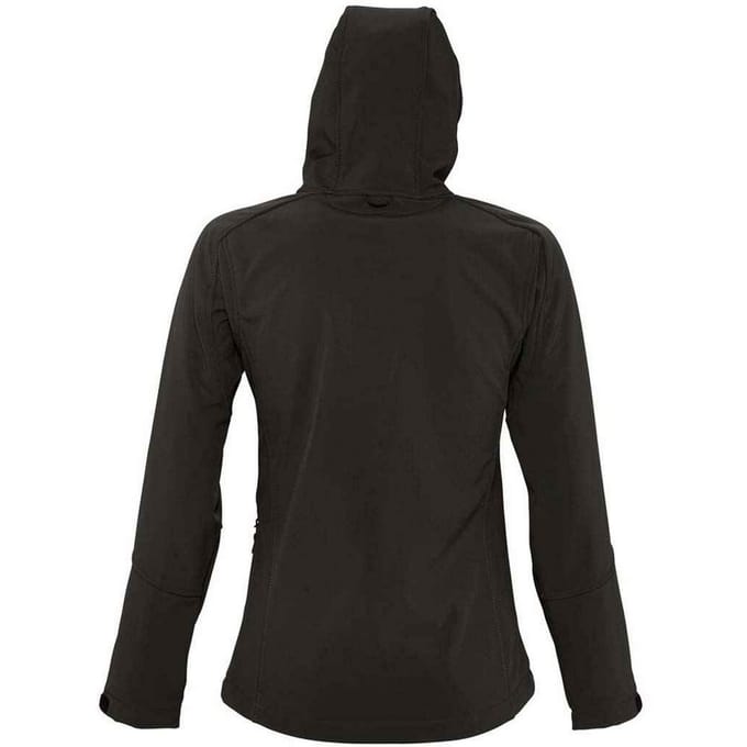 SOLS Dames/Dames Replay Zacht Shell Jasje (Zwart)