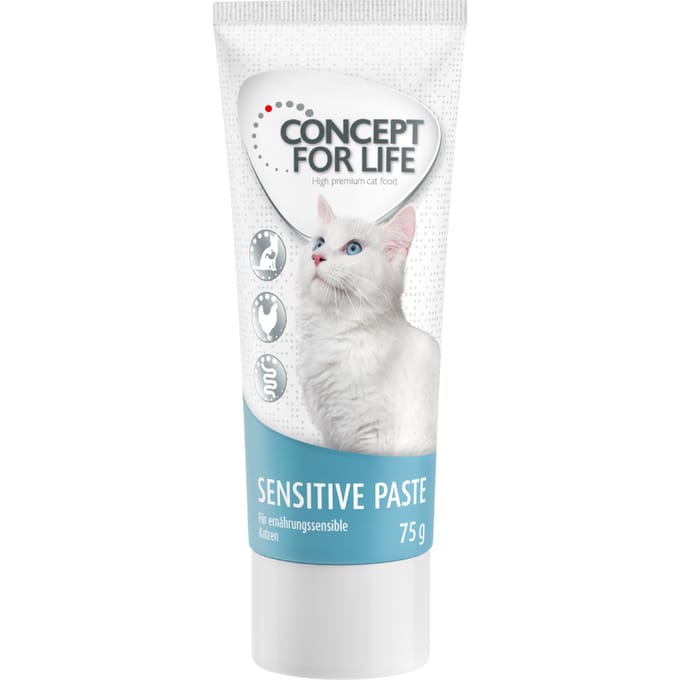 3x75g Sensitive Pasta Concept for Life Kattensnacks