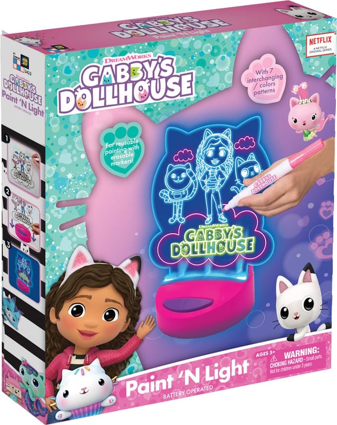 Gabby's Dollhouse - Nachtlampje Kleuren