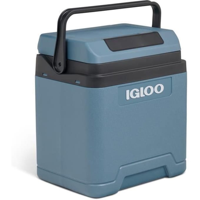 Igloo IE24 DC - Thermo Elektrische Koelbox - 24 Liter - 12V DC - tot 20°C onder Temperatuur - Blauw