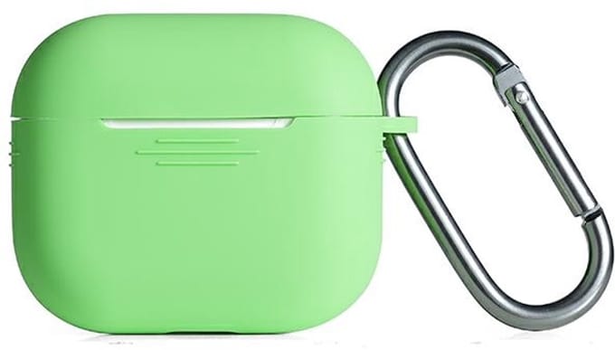 Beline - Siliconen Etui - Groen - Voor AirPods 3
