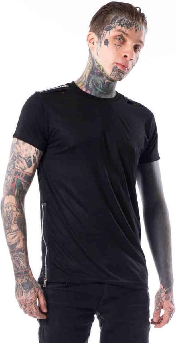 Vixxsin - ANTTI Heren Tshirt - S - Zwart