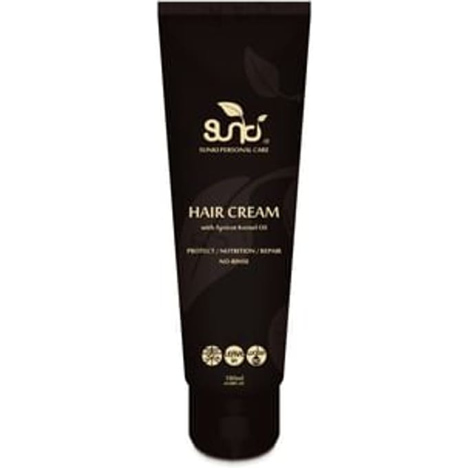 Sunki - Hair Cream With Apricot Kernel Oil 180ml