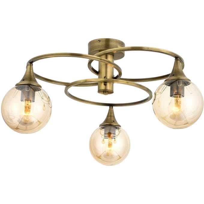 Plafondlamp Darnall 3-lichts | Lumos