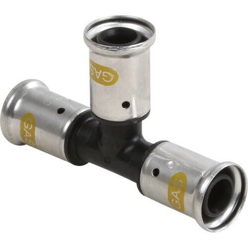 Henco t-stuk 9pkgas 3xpers 20mm