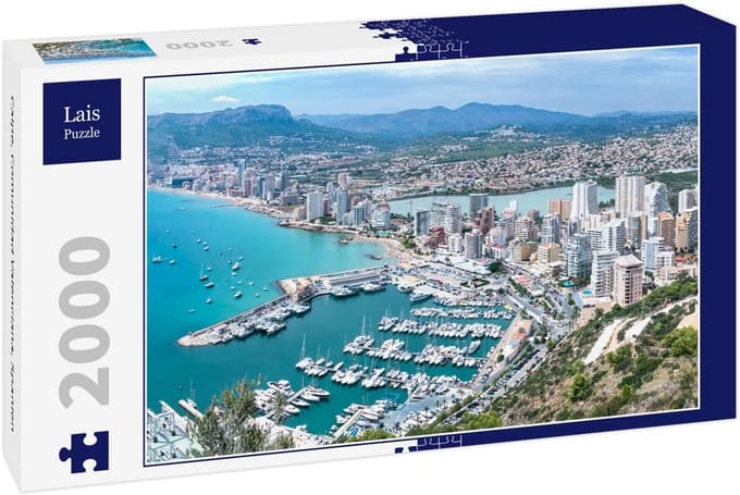 Puzzel 2000 Stukjes van Calpe, Comunidad Valenciana, Spanje - Prachtig Landschap