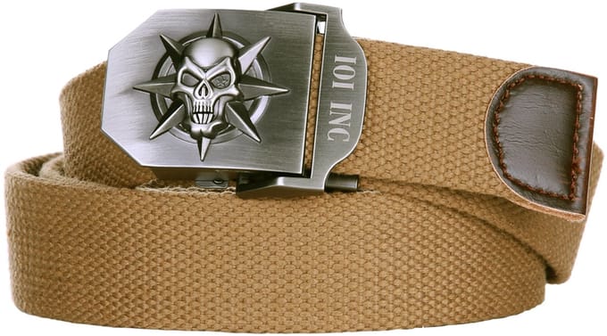 101inc Tropenkoppel Skull-Ster coyote
