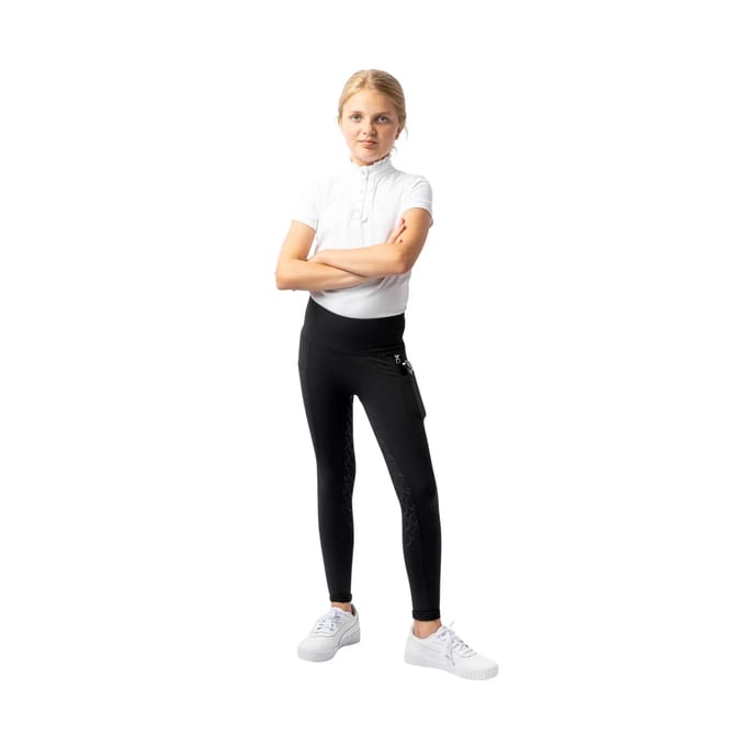 Horze Gillian Full Seat Compressie Tights, kinderen