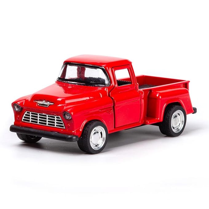 Modèle en alliage moulé sous pression Modèle de pick-up Jouet pour enfants Modèle de voiture pick-up Voiture jouet pour garçons Ornement Cadeau