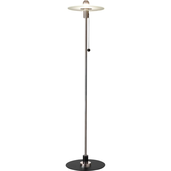Tecnolumen - BST 23 Bauhaus-vloerlamp - zilver