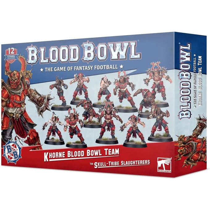 Khorne Blood Bowl Team: The Skull-tribe Slaughterers