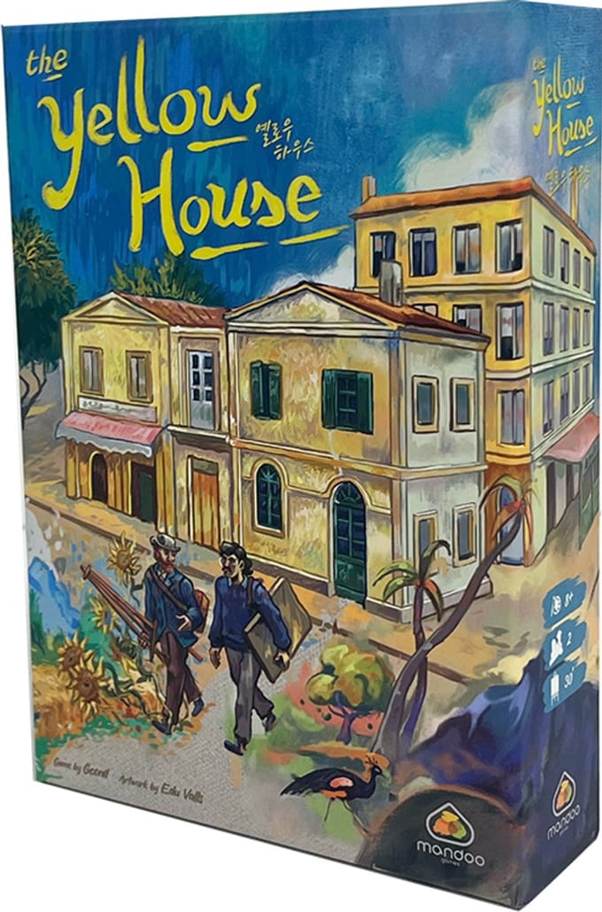 The Yellow House - GERONIMO GAMES - vanaf 8 jaar oud - 2 spelers - bordspel
