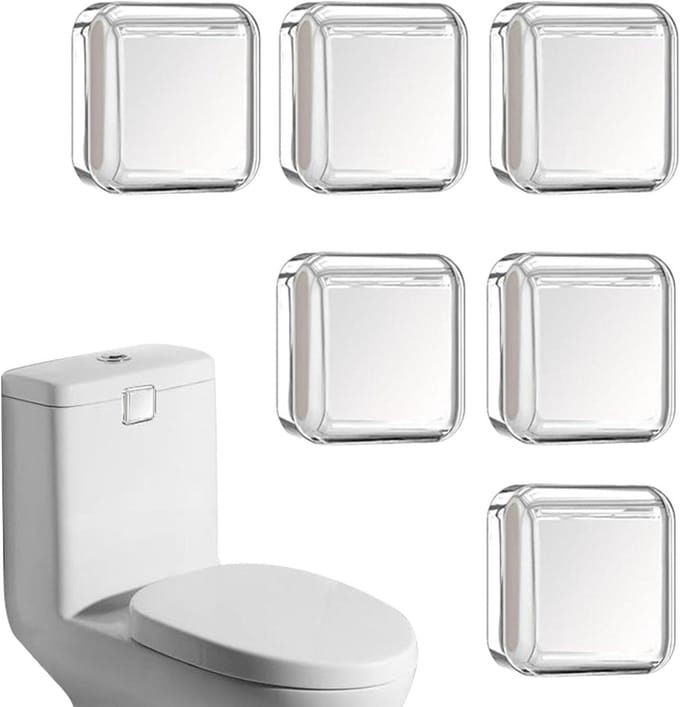 Deurstoppers - Muurbeveiliging - Muren Beschermen - Zonder Boren - 6 Stuks - Transparant