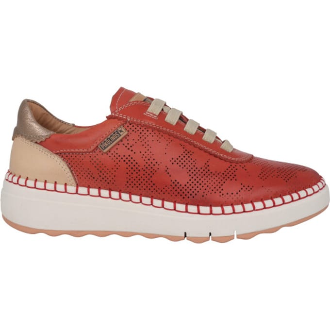 Pikolinos Arenas - dames sneaker - Rood - maat 42 (EU) 9 (UK)