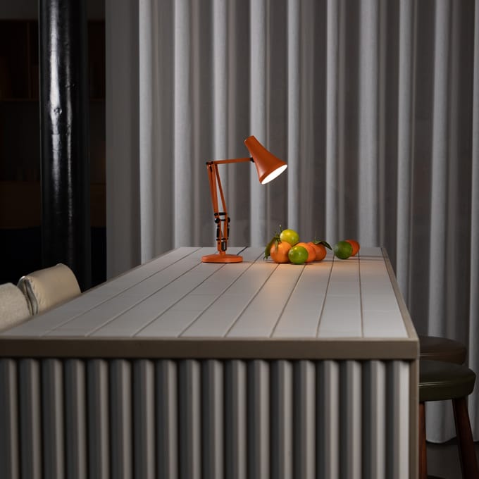 Anglepoise 90 Mini Mini Tafellamp - AnglepoiseSunburntOrange
