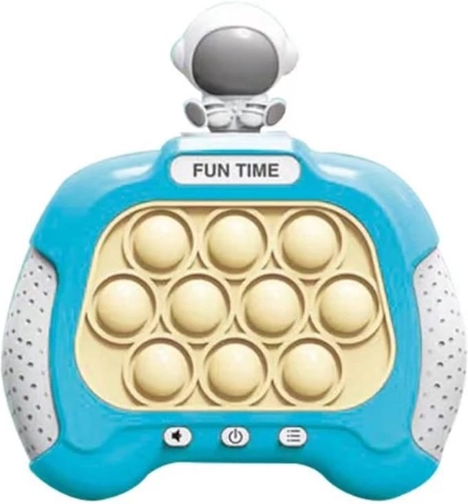 Ood Blue - Quick Push Bubble Game -Stress verlichting & Draagbaar Spel met 4 Modi speelgoed