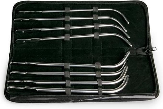 Easy Metal Van Buren Dilator Set - 8 stuks - Penisplug
