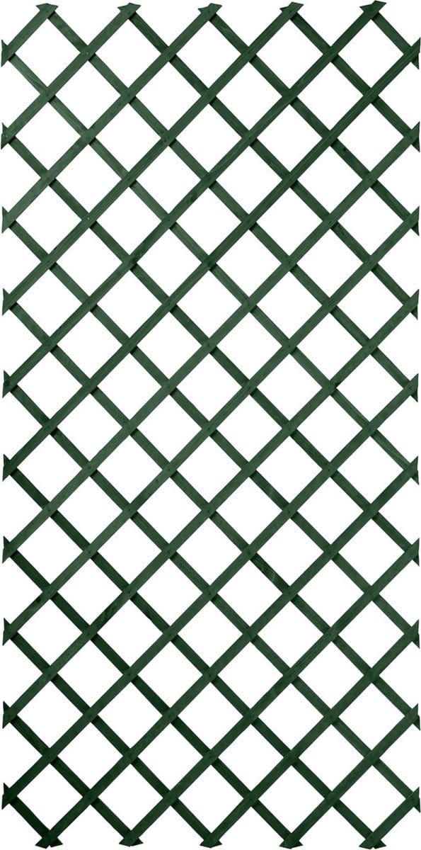 Nature - Houten klimrek (groen) - 1 x 2m - FSC