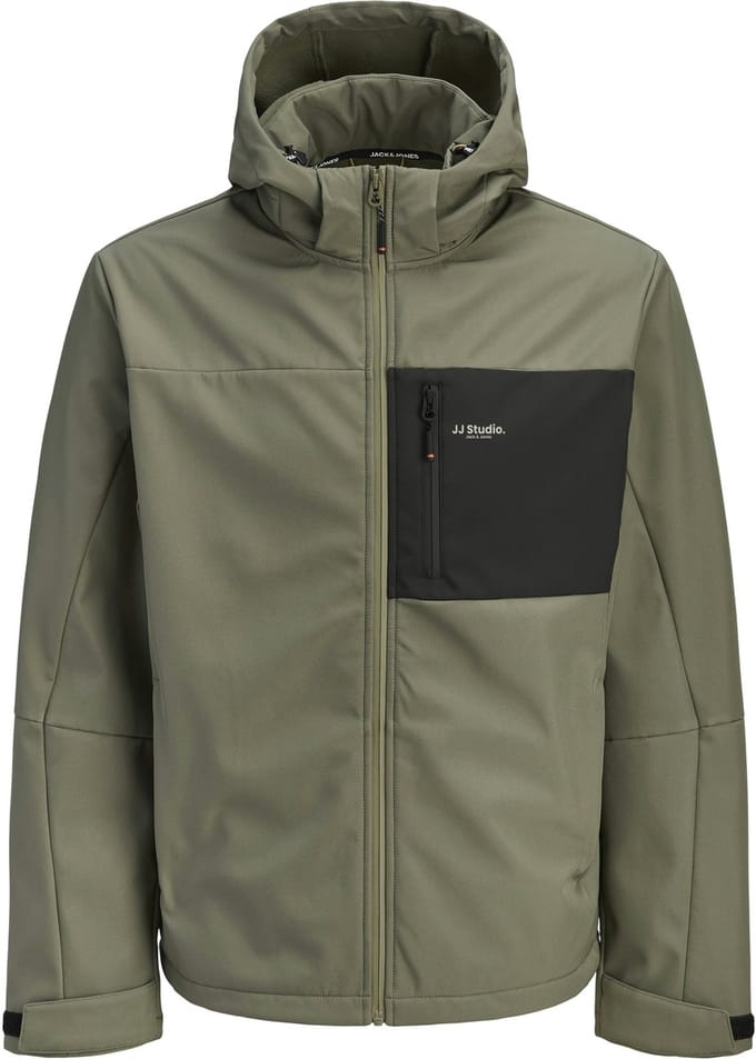 JACK&JONES - JJNORTH SOFTSHELL JACKET - Heren - Buitenjassen