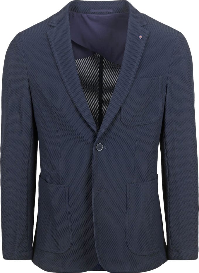 Suitable Travel Jacket Donkerblauw (navy) - Maat 46 - Heren blazer