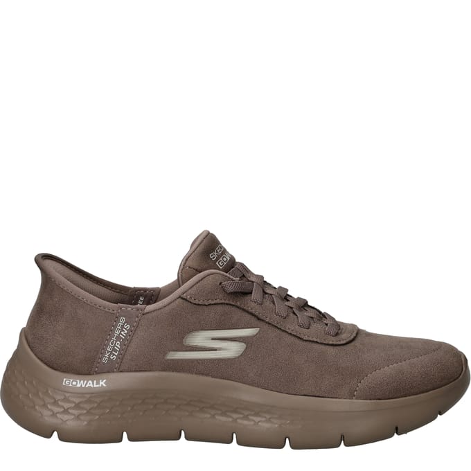 Skechers GO WALK FLEX - MALI Dames Instappers - Bruin