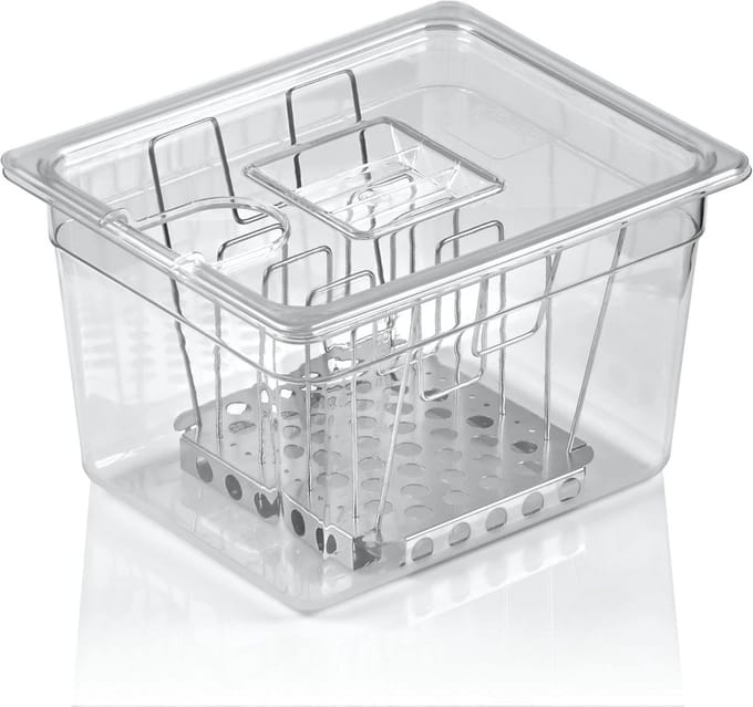 Sous Vide Set met GN Houder en Deksel - Professionele Aanpasbare Frame voor Vlees en Vis