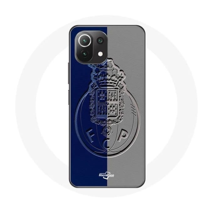 Coque Xiaomi Mi 11 Lite fcp porto gond bleu et gris