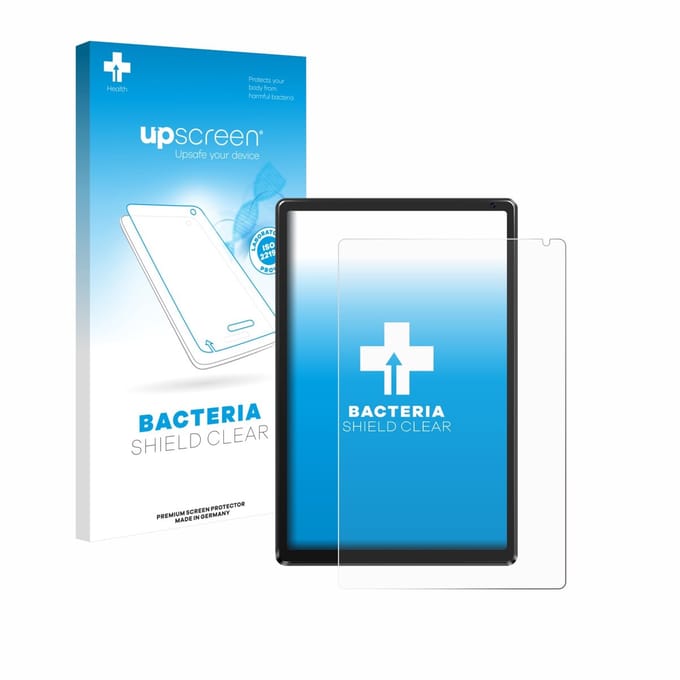 upscreen - Screenprotector voor Whitedeer WHEC107BK 10.1" - Folie Beschermfolie transparant antibacterieel