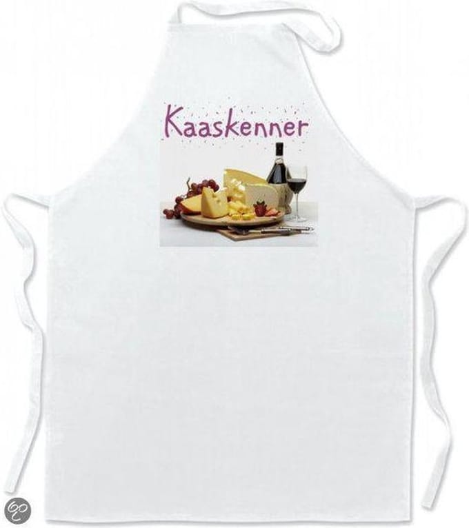 Mijncadeautje Schort Leuke keukenschort Kaaskenner