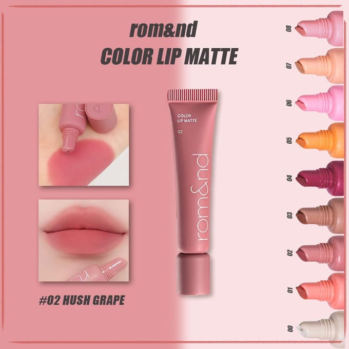 Rom&nd Romand COLOR LIP MATTE 8g/0.28oz (8 Kleuropties) 8g/0.28oz