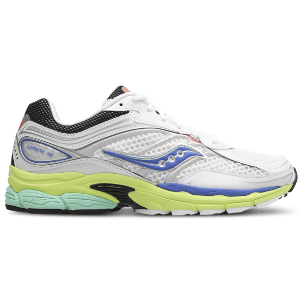 Saucony Progrid Omni 9 Sneakers Heren - Geel - Maat 46 - Mesh/Synthetisch