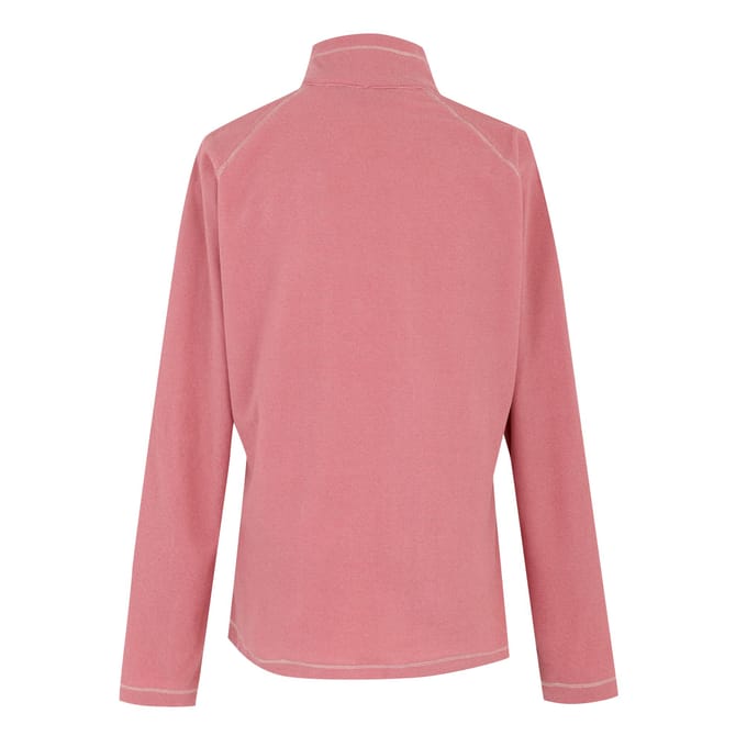 Regatta - Geweldige Outdoor Dames Montes Half Zip Fleece Top (Stoffige roos)