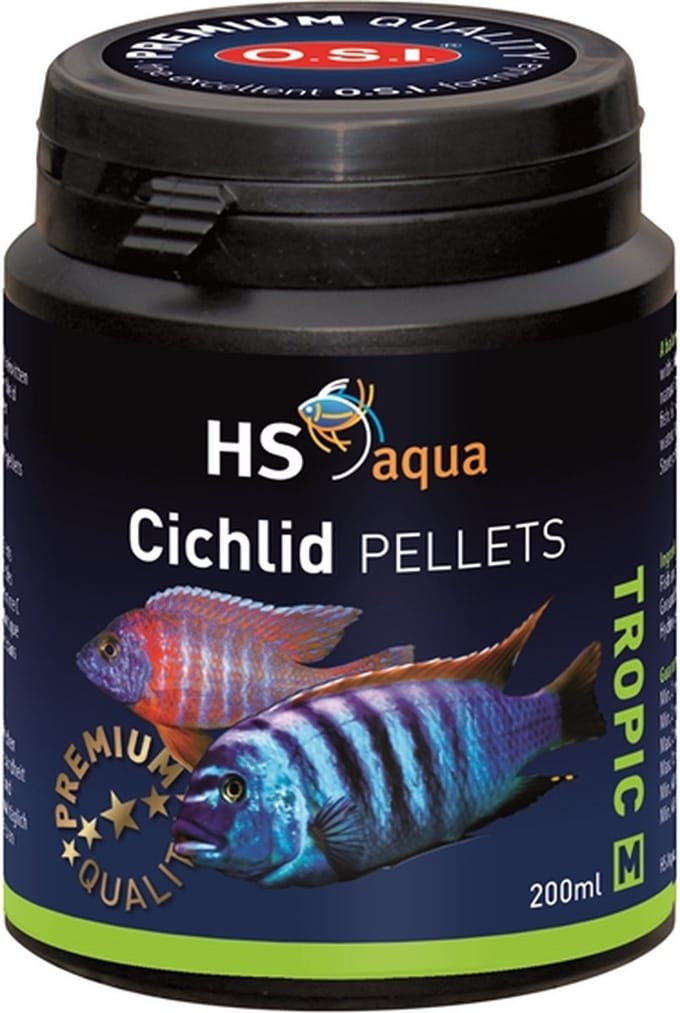 HS Aqua Cichlid Pellets M 200ML