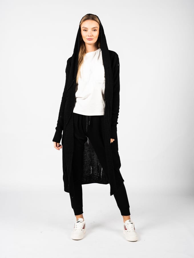 La Haine Inside Us Cardigan Unisex Vrouw zwart